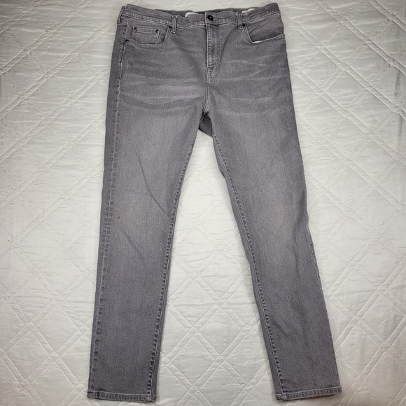GoodThreads gray jeans‎ men's 40X34 - Picture 1 of 6